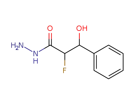 2-Fluor-3-hydroxy-3-phenyl-propionsaeurehydrazid