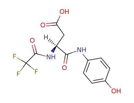 (S)-N-(4-Hydroxy-phenyl)-3-(2,2,2-trifluoro-acetylamino)-succinamic acid