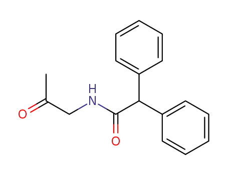 N-Acetonyl-diphenyl-essigsaeure-amid