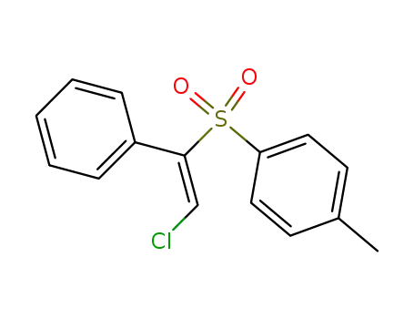 Benzene, 1-[(2-chloro-1-phenylethenyl)sulfonyl]-4-methyl-, (E)-