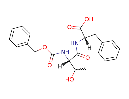 Molecular Structure of 19649-03-7 (N-[(benzyloxy)carbonyl]threonylphenylalanine)
