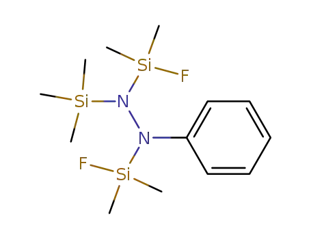 Hydrazine, 1,2-bis(fluorodimethylsilyl)-1-phenyl-2-(trimethylsilyl)-