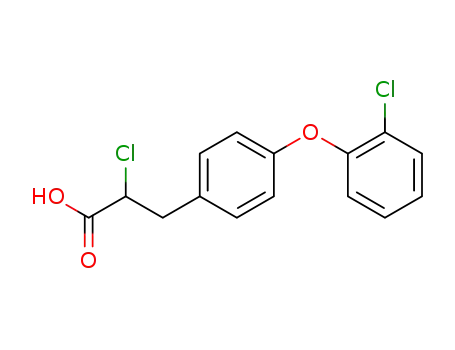 2-Chloro-3-[4-(2-chloro-phenoxy)-phenyl]-propionic acid