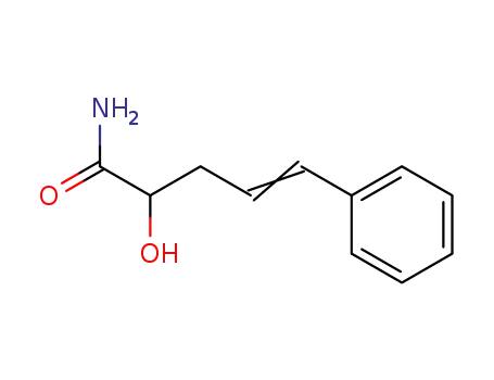 2-hydroxy-5-phenyl-pent-4-enoic acid amide