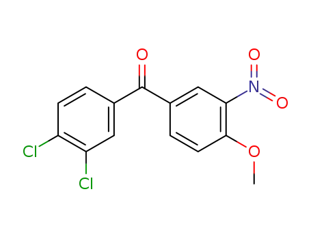 (3,4-Dichloro-phenyl)-(4-methoxy-3-nitro-phenyl)-methanone