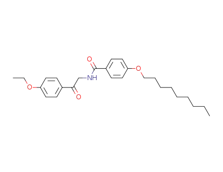 <i>N</i>-[2-(4-ethoxy-phenyl)-2-oxo-ethyl]-4-nonyloxy-benzamide