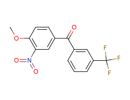 (4-Methoxy-3-nitro-phenyl)-(3-trifluoromethyl-phenyl)-methanone