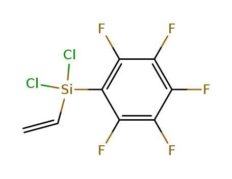 Silane, dichloroethenyl(pentafluorophenyl)-