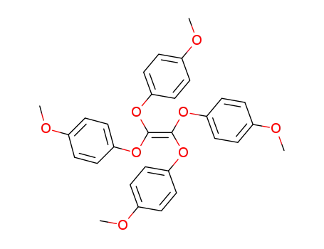 Benzene,
1,1',1'',1'''-[1,2-ethenediylidenetetrakis(oxy)]tetrakis[4-methoxy-