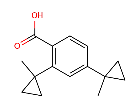 2,4-Bis(1-methylclopropyl)benzoesaeure