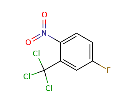 5-Fluor-2-nitro-benzotrichlorid; 3-Fluor-6-nitro-benzotrichlorid