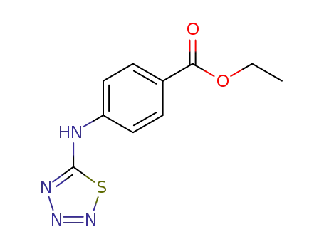 Ethyl 4-((1,2,3,4-thiatriazol-5-yl)amino)benzoate