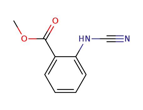 <i>N</i>-cyano-anthranilic acid methyl ester