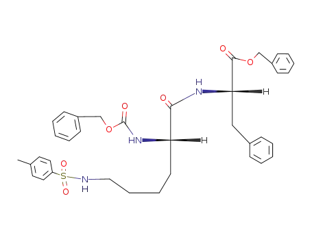 Carbobenzoxy-(N<sup>ε</sup>-tosyl)-lysyl-phenylalaninbenzylester