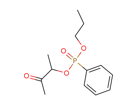 Phenylphosphonsaeure-propylester-<1-methyl-2-oxo-propylester>