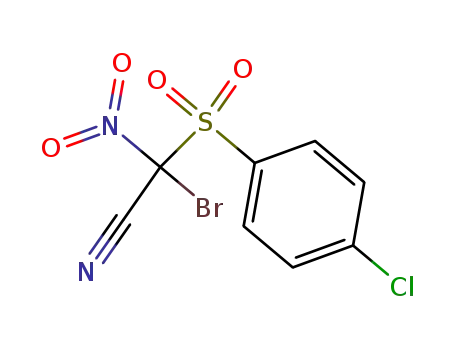 Molecular Structure of 62283-51-6 (Acetonitrile, bromo[(4-chlorophenyl)sulfonyl]nitro-)