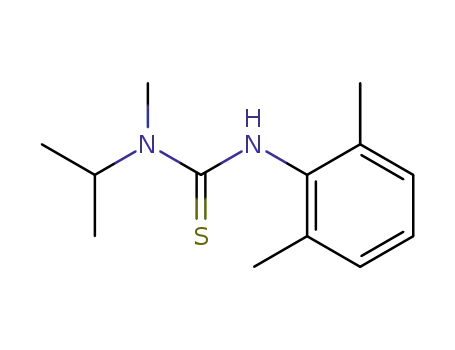 N<sup>1</sup>-Methyl-N<sup>1</sup>-isopropyl-N<sup>2</sup>-<2,6-dimethyl-phenyl>-thioharnstoff