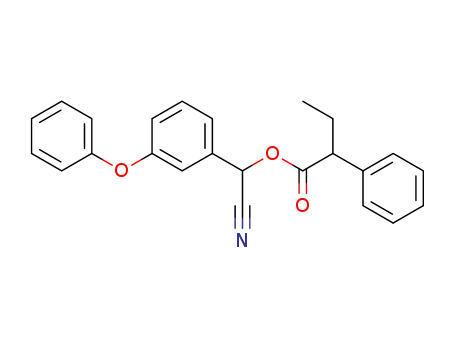 3'-Phenoxy-α'-cyanobenzyl-α-ethyl-phenylacetat
