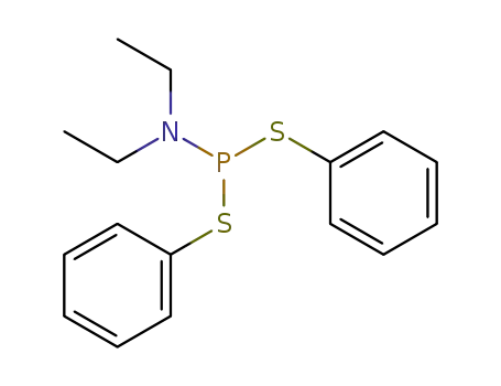 Molecular Structure of 98306-71-9 (Diaethylamino-diphenyl-dithiophosphit)