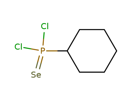 Molecular Structure of 53213-05-1 (C<sub>6</sub>H<sub>11</sub>Cl<sub>2</sub>PSe)