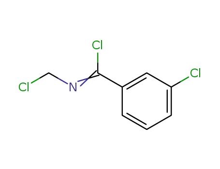 3-Chloro-N-chloromethyl-benzimidoyl chloride