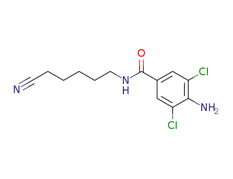 N-(4-Amino-3,5-dichlorbenzoyl)-aminovaleronitril