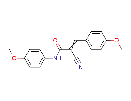 α-Cyan-4-methoxy-zimtsaeure-p-anisidid
