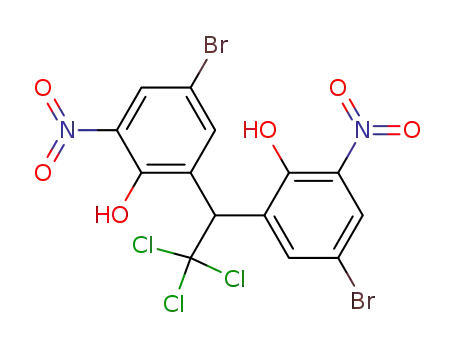 1,1-bis(5-bromo-2-hydroxy-3-nitrophenyl)-2,2,2-trichloroethane