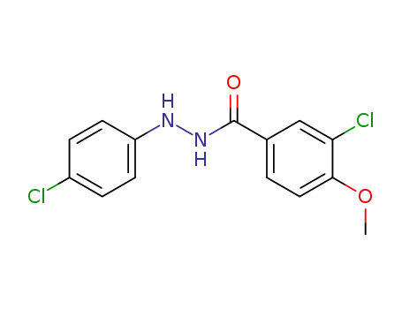 3-Chloro-4-methoxy-benzoic acid N'-(4-chloro-phenyl)-hydrazide