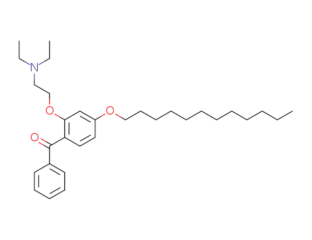 2-(2-Diethylamino-ethoxy)-4-dodecyloxy-benzophenon