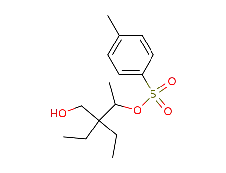 3-(p-Toluolsulfonyloxy)-2,2-diethyl-butanol-<sup>(1)</sup>