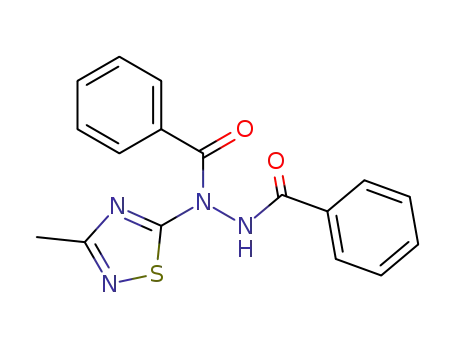 N'-benzoyl-N'-(3-methyl-1,2,4-thiadiazol-5-yl)benzohydrazide