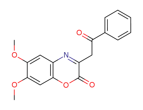 6,7-dimethoxy-3-(2-oxo-2-phenyl-ethyl)-benzo[1,4]oxazin-2-one