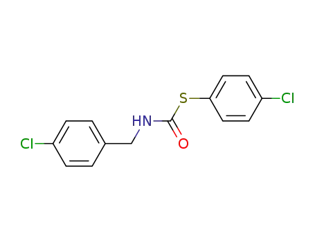 4-Chlor-benzyl-thiocarbamidsaeure-S-<4-chlor-phenyl-ester>
