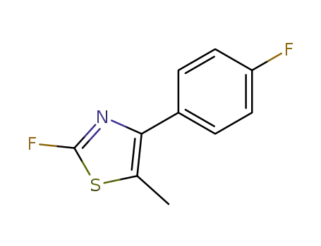 2-fluoro-4-(4-fluoro-phenyl)-5-methyl-thiazole
