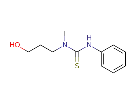 3-<3-Phenyl-1-methyl-thioureido>-propanol-(1)