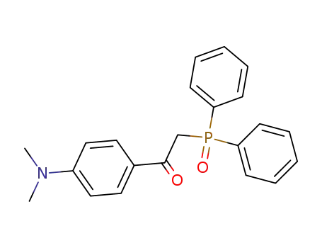 Diphenylphosphinyl-(4-dimethyl-amino-benzoyl)-methan