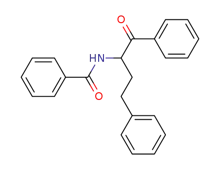 Molecular Structure of 30057-88-6 (N-(1-Benzoyl-3-phenyl-propyl)-benzamide)
