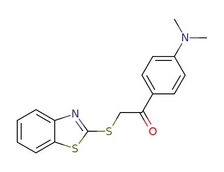 Ethanone, 2-(2-benzothiazolylthio)-1-[4-(dimethylamino)phenyl]-