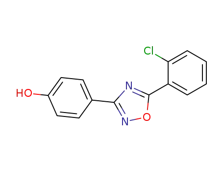 Phenol, 4-[5-(2-chlorophenyl)-1,2,4-oxadiazol-3-yl]-