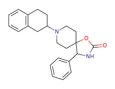 4-phenyl-8-(1,2,3,4-tetrahydro-naphthalen-2-yl)-1-oxa-3,8-diaza-spiro[4.5]decan-2-one