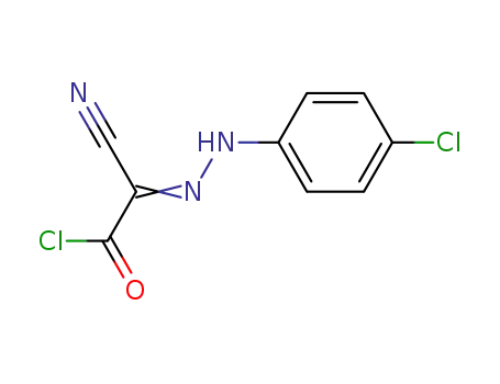 Cyanglyoxylsaeurechlorid-4-chlorphenylhydrazon