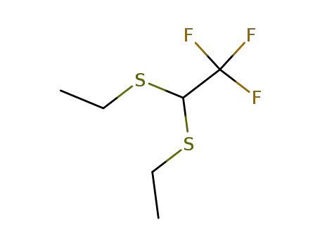 2,2-bis-ethylsulfanyl-1,1,1-trifluoro-ethane