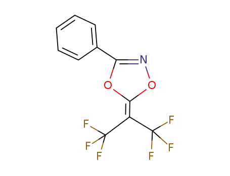 3-phenyl-5-(2,2,2-trifluoro-1-trifluoromethyl-ethylidene)-[1,4,2]dioxazole