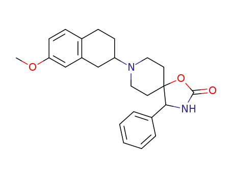 8-(7-methoxy-1,2,3,4-tetrahydro-naphthalen-2-yl)-4-phenyl-1-oxa-3,8-diaza-spiro[4.5]decan-2-one