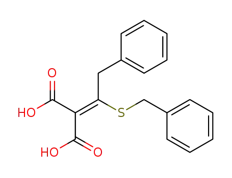 2-Benzylmercapto-3-phenyl-1-propen-1,1-dicarbonsaeure