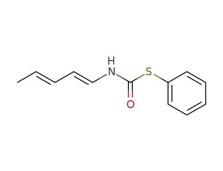 ((1E,3E)-Penta-1,3-dienyl)-thiocarbamic acid S-phenyl ester