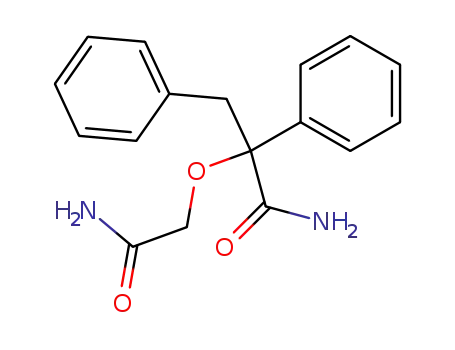 2-Carbamoylmethoxy-2,3-diphenyl-propionamide