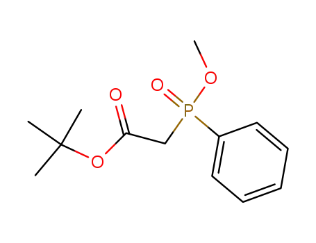 (+/-)-tert-Butoxycarbonylmethyl-methoxy-phenyl-phosphinoxid