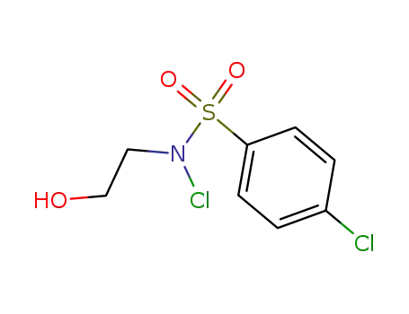 N-Chlor-N-(2-hydroxyaethyl)-p-chlorbenzolsulfonamid